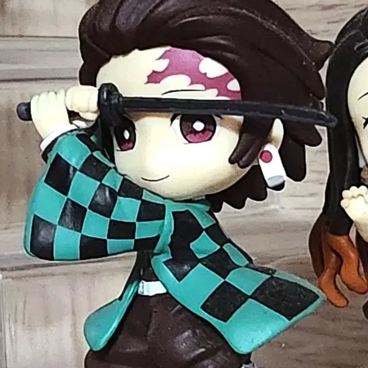 [BUNJANG] Demon Slayer Tanjiro Chibi Mascot Figure / 귀멸의 칼날 탄지로 치비 마스코트 피규어