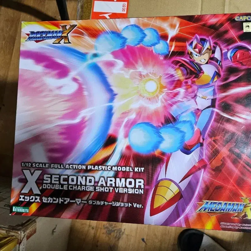 [BUNJANG] Rockman X Second Armor Double Charge Shot Ver. Model Kit / 록맨x 세컨드 아머 더블차지샷ver