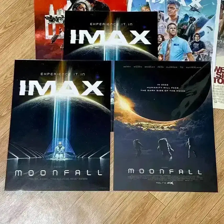 [BUNJANG] Moonfall IMAX 4DX Poster CGV Special / 문폴 아이맥스 4DX 포스터 CGV IMAX 포디엑스 영화 특전