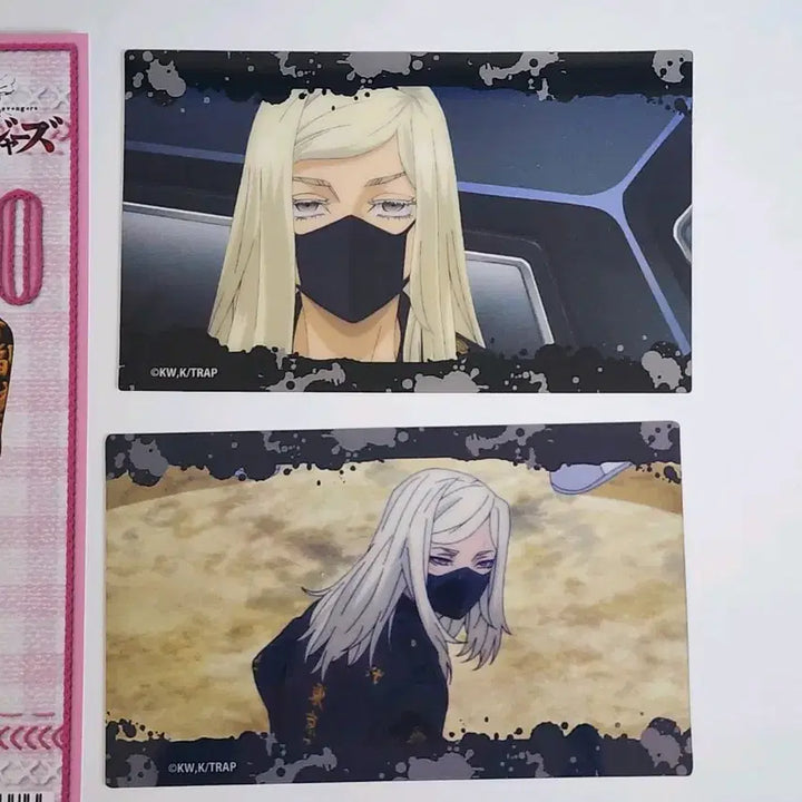 [BUNJANG] Tokyo Revengers Sanzu Haruchiyo Bromide &amp; Clear Card Bundle Set / 일괄) 도쿄 리벤져스 산즈 하루치요 브로마이드 카드 클리어 카드 도리벤
