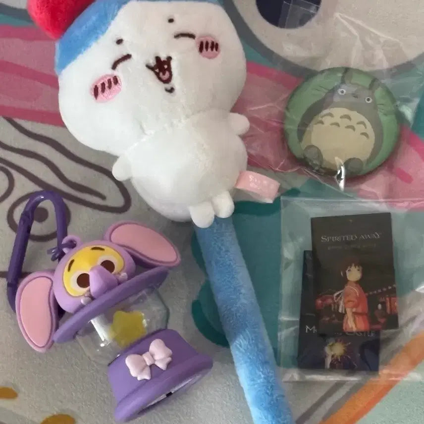 [BUNJANG] Zootopia Light Figure, Hachiwara Ballpoint Pen, &amp; Ghibli Magnet Set / 주토피아 라이트 피규어 및 하치와레 볼펜 &amp; 지브리 마그넷