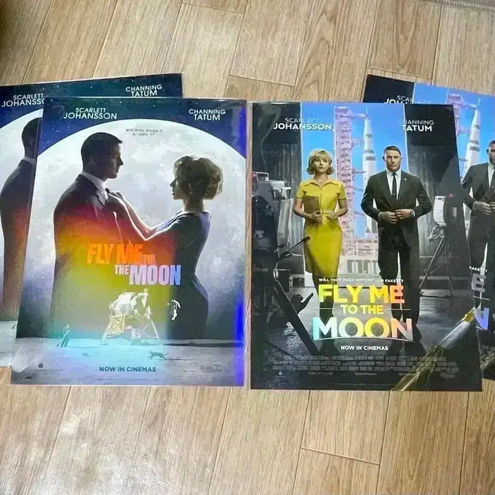 [BUNJANG] Fly Me to the Moon A3 Poster Scarlett Johansson / 플라이미투더문 A3 포스터 메가박스 롯데시네마 스칼렛 요한슨 영화