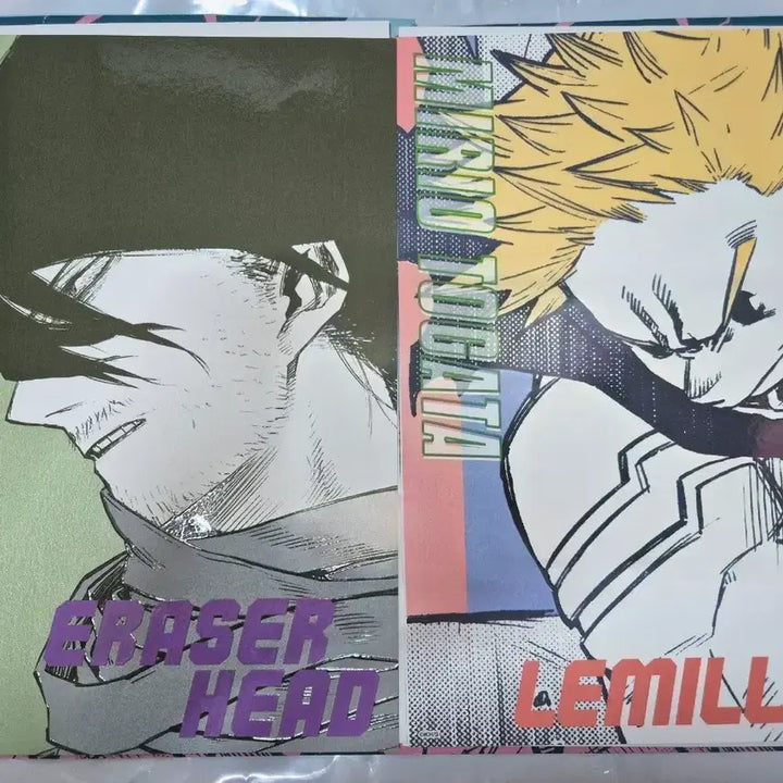 [BUNJANG] My Hero Academia Art Card Collection Aizawa &amp; Mirio Bundle Set / 히로아카 아트카드 컬랙션 아이자와 밀리오 일괄 나히아