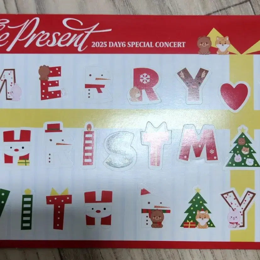 [BUNJANG] Day6 Concert Entrance Gift Sticker / 데식 클콘 퇴장 기프트 스티커