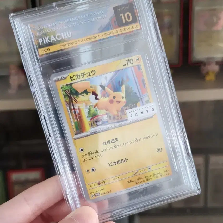 [BUNJANG] Pokemon Card Pikachu TANTO CCG PRISTINE 10 / (최종인하)포켓몬카드 탄토 피카츄  CCG PRISTINE 10 판매