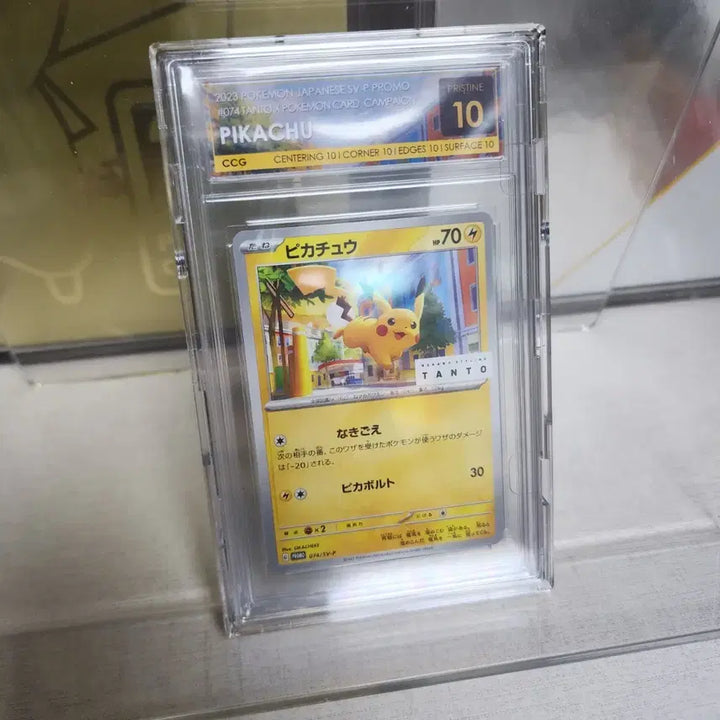 [BUNJANG] Pokemon Card Pikachu TANTO CCG PRISTINE 10 / (최종인하)포켓몬카드 탄토 피카츄  CCG PRISTINE 10 판매