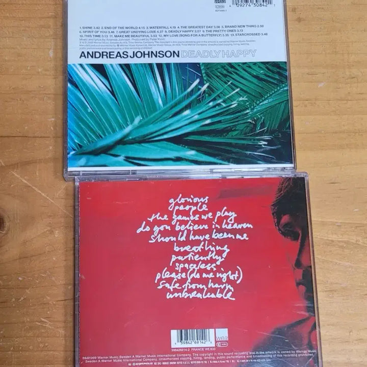 [BUNJANG] Andreas Johnson CD / 안드레아스 존슨 시디