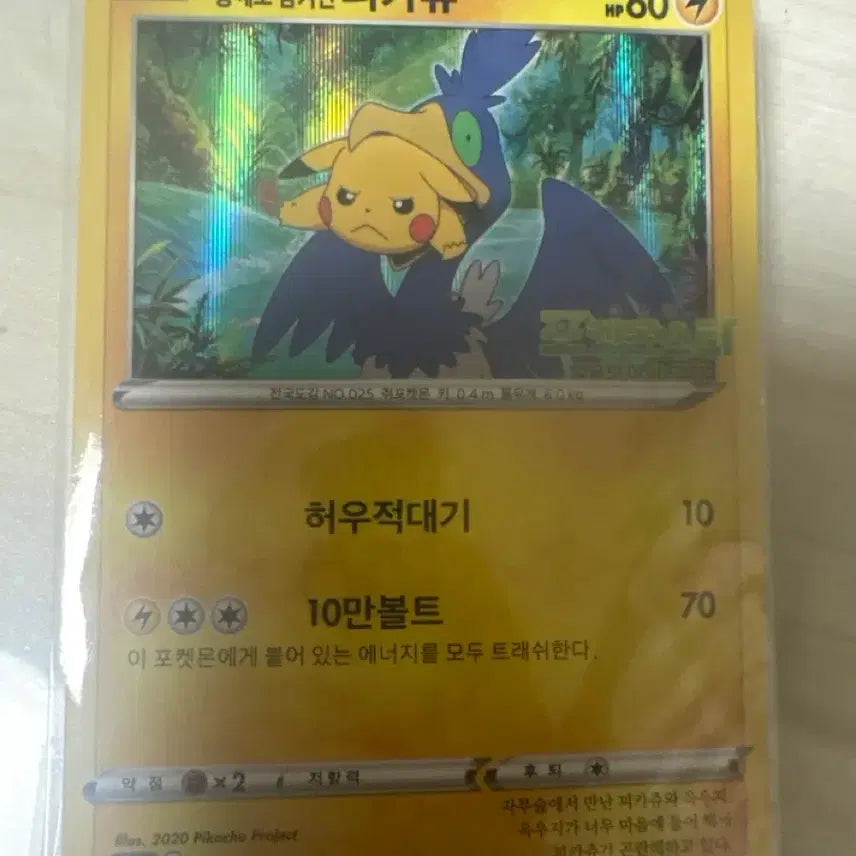[BUNJANG] Sealed Pikachu Card + Sealed Jungle Edition Card Bundle / 미개봉 통째로 삼켜진 피카츄+미개봉 정글의 아이팩