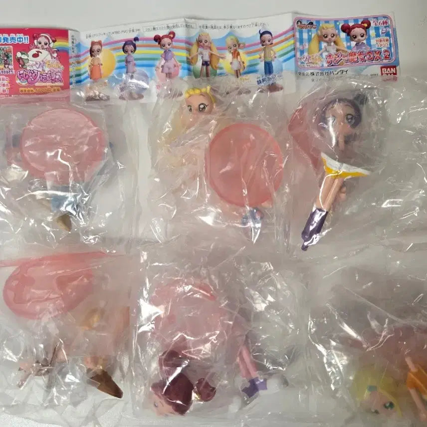 [BUNJANG] Magical Doremi DX2 Casual Wear Classic Figure 6-Piece Full Set / 꼬마마법사레미 DX2 사복 고전 피규어 6종 풀세트