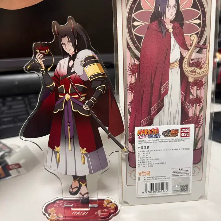 [BUNJANG] Naruto Itachi Acrylic Stand &amp; Paper Goods Bundle Set / 나루토 이타치 아크릴 지류 일괄