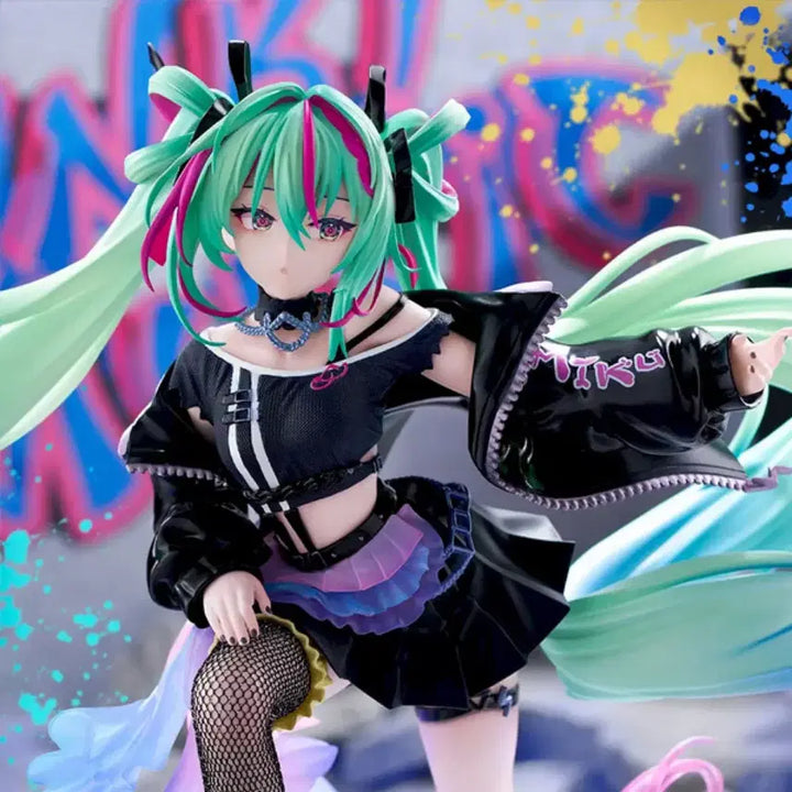 [BUNJANG] Sega Figurezm Alpha Hatsune Miku Punk Figure (Sealed) / (미개봉)세가 피규어리즘 알파 하츠네 미쿠 펑크 피규어