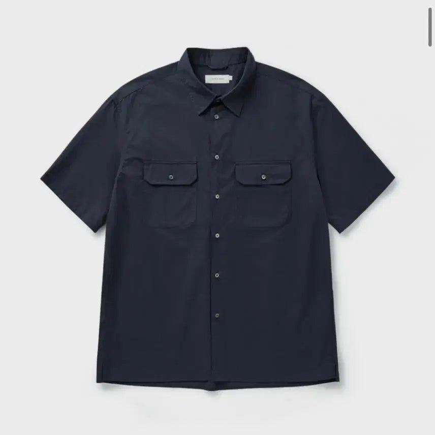 [BUNJANG] Union Blue Two Pocket Sunday Shirt Navy M / 유니온블루 투포켓 선데이셔츠 네이비 M