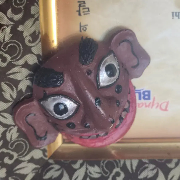 [BUNJANG] Dongnae Hakchum Scroll Painting with Traditional Korean Masks and Dance / 한국 전통 탈과 춤을 담은 동래학춤 액자