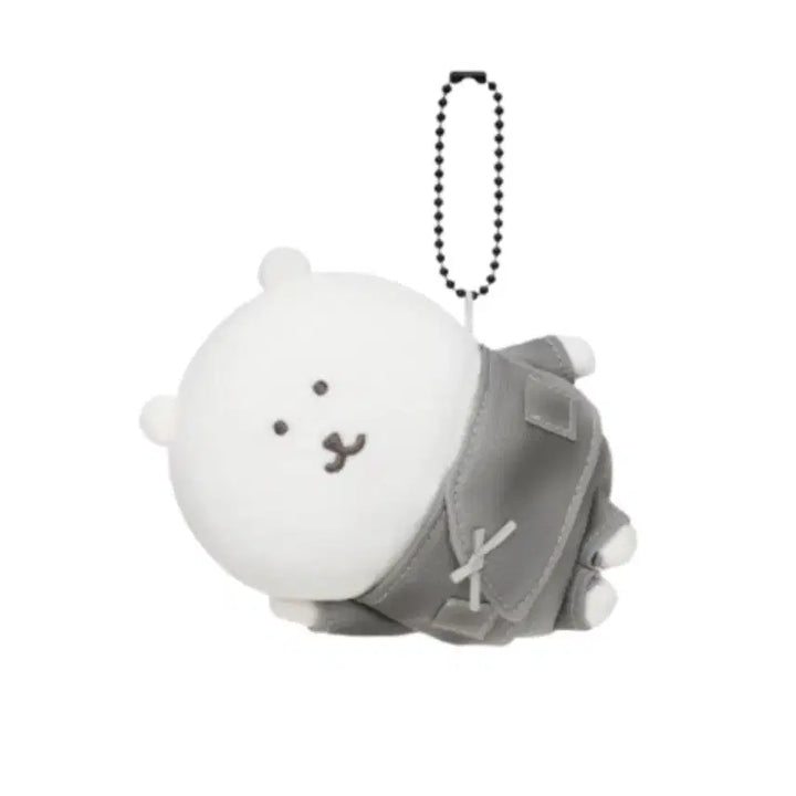 [BUNJANG] Nongdamgom Nagano Market Sketch Touch Mascot Bear Keyring / 농담곰 나가노마켓 스케치 터치 마스코트 사무에를 입은 쿠마 키링