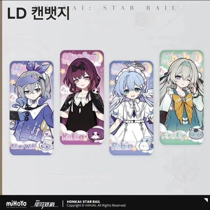 [BUNJANG] Honkai: Star Rail Dorm Series Bandai Silver Wolf Kafka Robin Merchandise / 10일공구마감) 스타레일 여자 기숙사 시리즈 반디 은랑 카프카 로빈