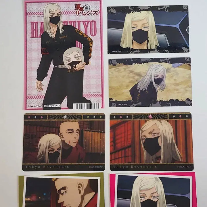 [BUNJANG] Tokyo Revengers Sanzu Haruchiyo &amp; Muto Yasuhiro Bundle Set Bromide, Student ID, and Clear Card / 일괄) 도쿄 리벤저스 산즈 하루치요 무토 야스히로 도리벤 카드 브로마이드