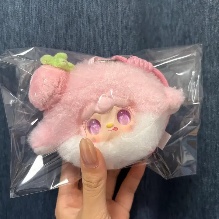 [BUNJANG] Yuki Strawberry Mirror Comb Doll Charm / 유키 딸기 거울 빗 인형