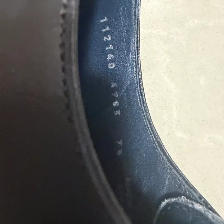 [BUNJANG] Berwick 4983 Oxford Shoes Black / [7 1/2] 버윅 4983 옥스포드화