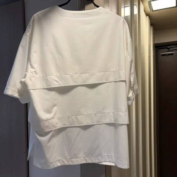 [BUNJANG] Songzio Plate Woven T-Shirt / 송지오 플레이트 우븐 티셔츠