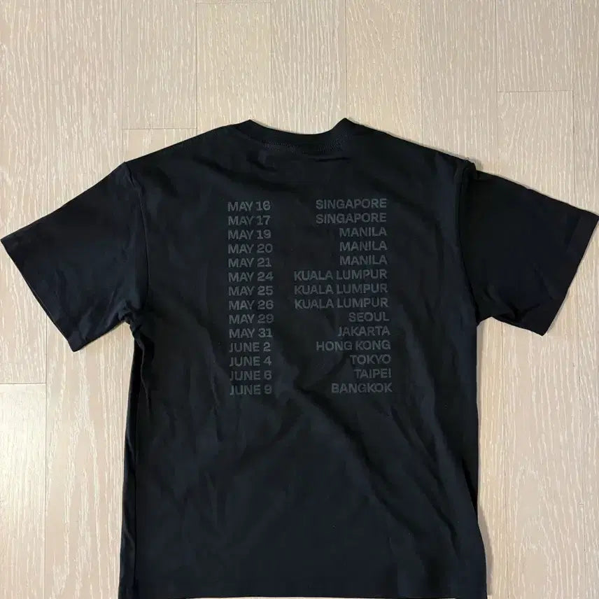 [BUNJANG] Daniel Caesar SOS Asia Tour Seoul Tour T-Shirt / (S) 다니엘 시저 SOS Asia Tour 내한 티셔츠