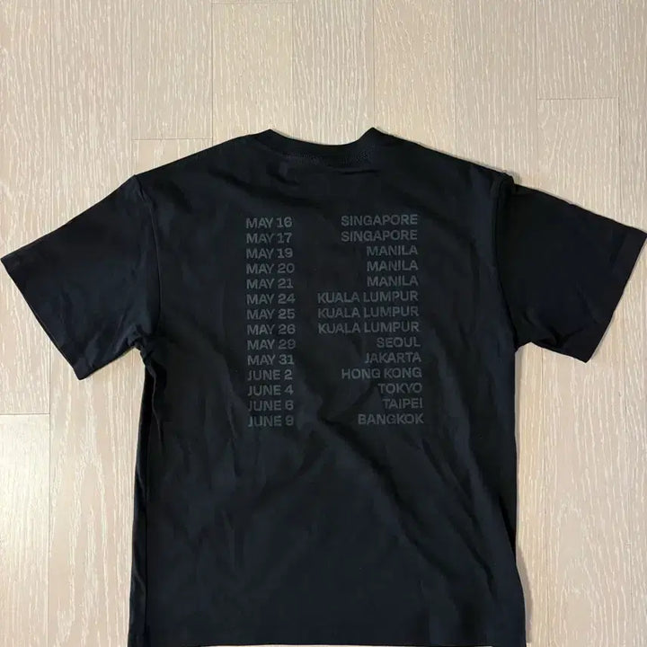 [BUNJANG] Daniel Caesar SOS Asia Tour Seoul Tour T-Shirt / (S) 다니엘 시저 SOS Asia Tour 내한 티셔츠