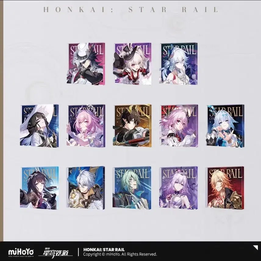 [BUNJANG] Honkai: Star Rail "Invitation to a Banquet" Series Pinon, Teng Huang, Kirene, Teng Acrylic Keyring / 10일공구마감) 스타레일 뭇별의 초대 시리즈 파이논등황키레네등