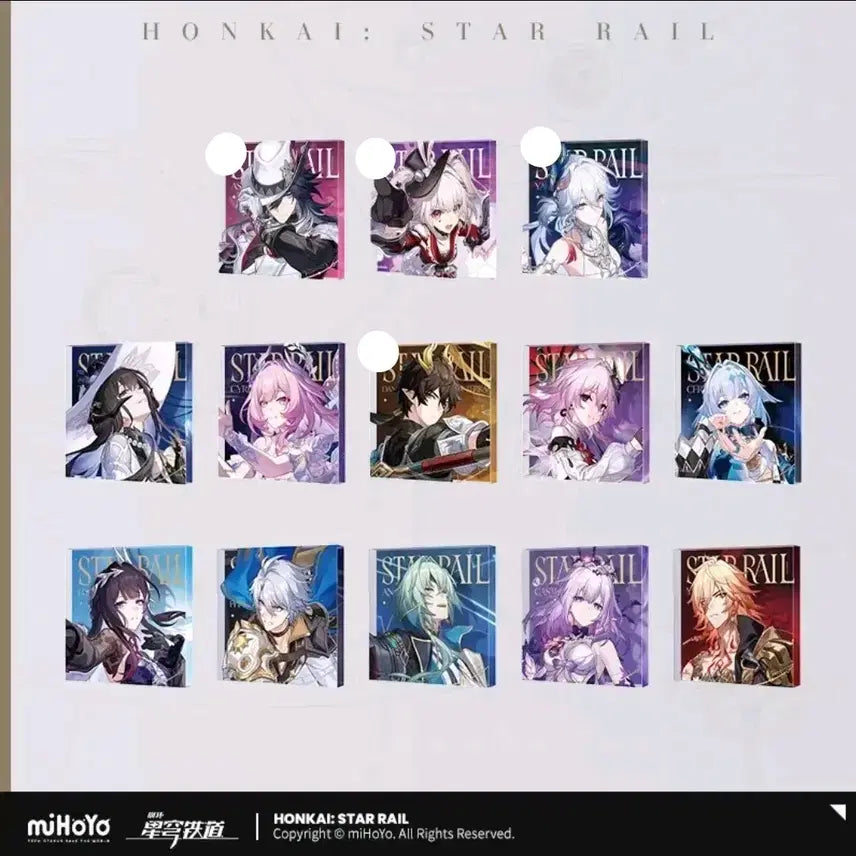 [BUNJANG] Honkai: Star Rail "Invitation to a Banquet" Series Pinon, Teng Huang, Kirene, Teng Acrylic Keyring / 10일공구마감) 스타레일 뭇별의 초대 시리즈 파이논등황키레네등