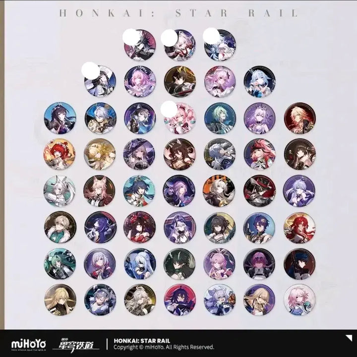 [BUNJANG] Honkai: Star Rail "Invitation to a Banquet" Series Pinon, Teng Huang, Kirene, Teng Acrylic Keyring / 10일공구마감) 스타레일 뭇별의 초대 시리즈 파이논등황키레네등