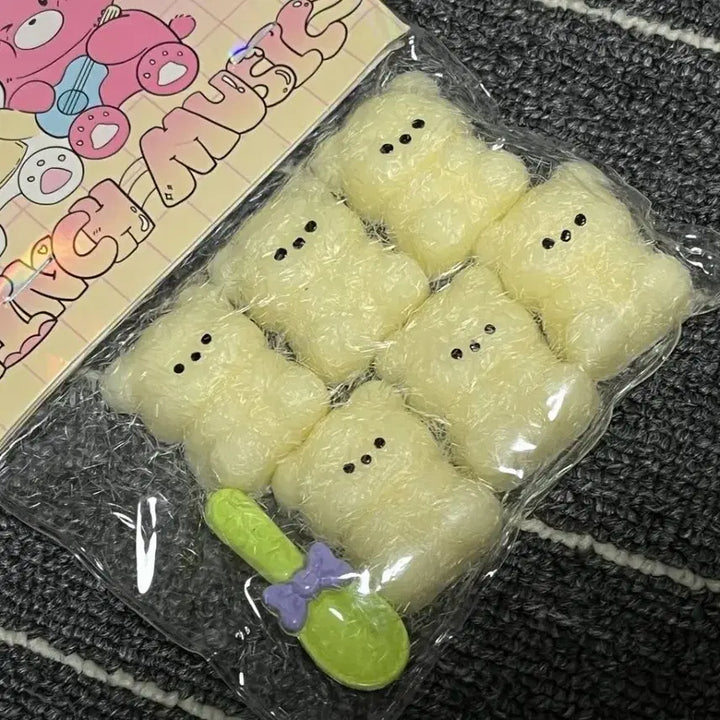 [SOLD OUT] 미개봉 새상품 곰돌이 6마리 말랑이 키덜트 수제말랑이