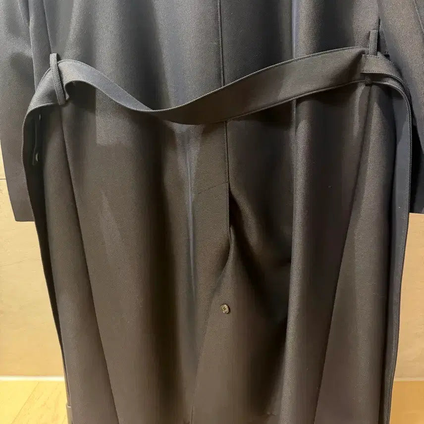 [BUNJANG] Allegri Two-Tone Choco Navy Trench Coat / [48] 알레그리 초코 네이비 투톤 트렌치코트