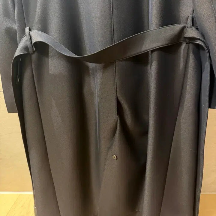 [BUNJANG] Allegri Two-Tone Choco Navy Trench Coat / [48] 알레그리 초코 네이비 투톤 트렌치코트