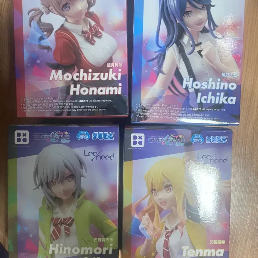 [BUNJANG] Project Sekai Leonids Figure 4-Piece Bundle Set / 프세카 레오니드 피규어 4종 일괄