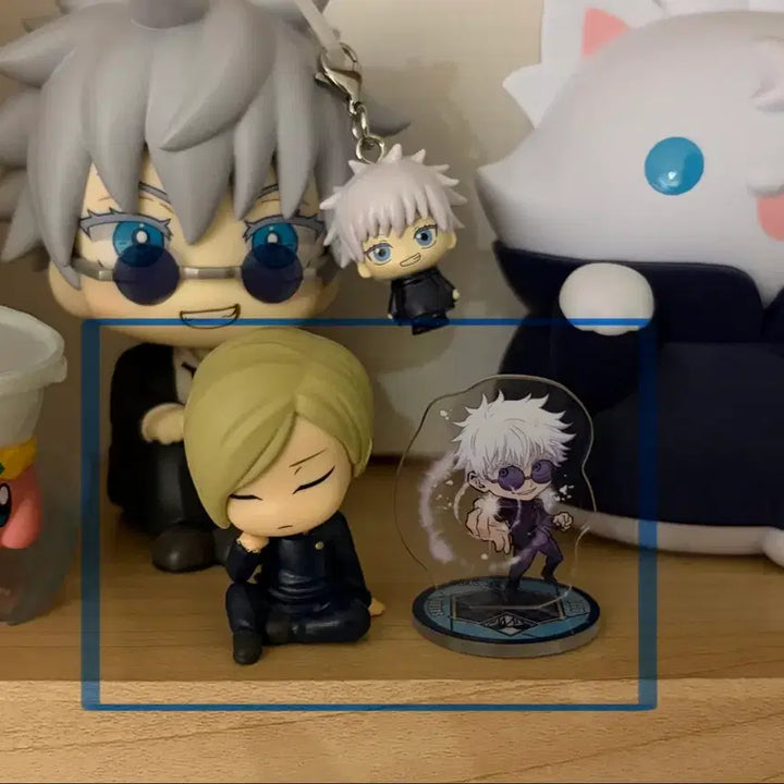 [BUNJANG] Jujutsu Kaisen Nanami Onemutan &amp; Kurasushi Collaboration Acrylic Stands Bundle Set / 주술회전 나나미 오네무탄 고죠 쿠라스시 아크릴 스탠드 일괄