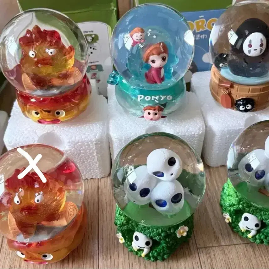 [BUNJANG] Studio Ghibli Snow Globe Figure / 지브리 스노우볼 피규어 확정개별판매