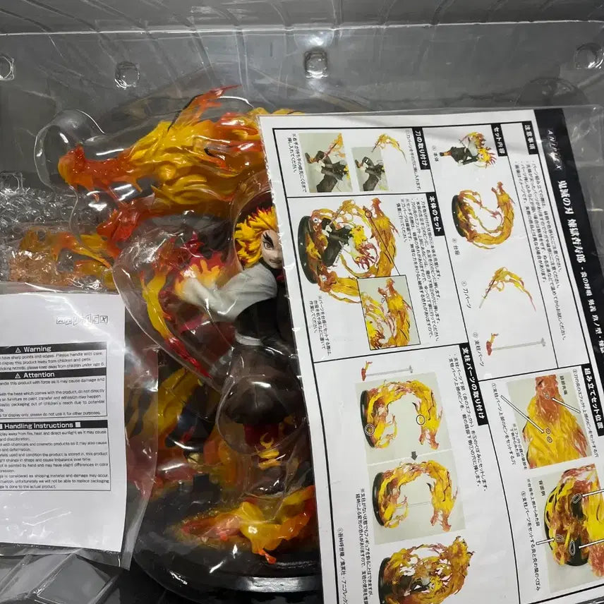 [BUNJANG] Aniplex Kyojuro Rengoku Demon Slayer Figure / 귀멸의 칼날 귀칼 렌고쿠 쿄쥬로 애니플렉스 연옥 피규어