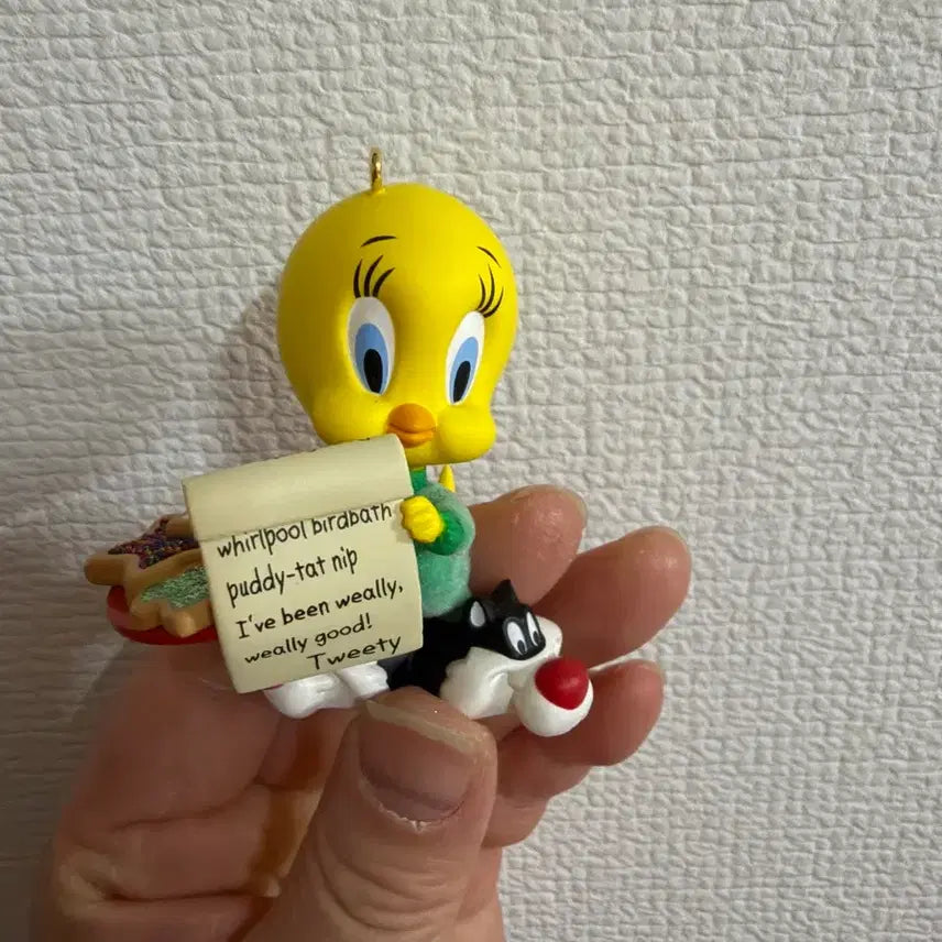 [BUNJANG] Hallmark Ornaments Looney Tunes Tweety &amp; Sylvester Figurine / 홀마크오너먼트 루니툰