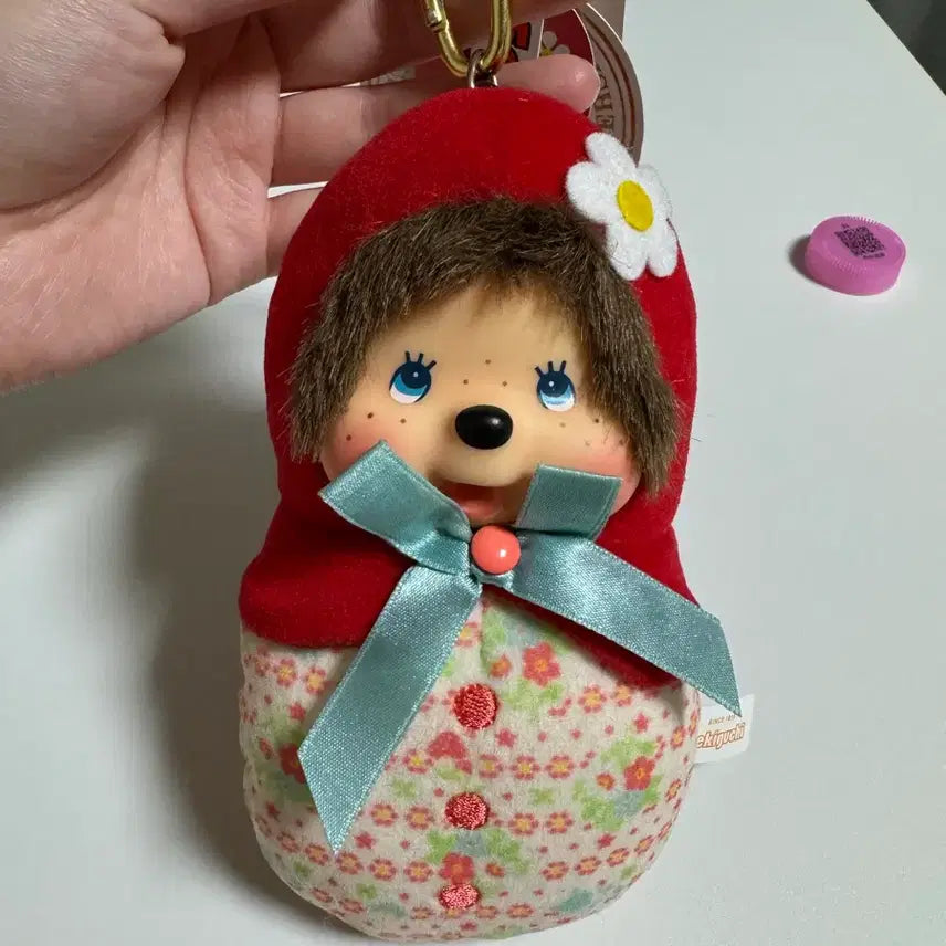 [BUNJANG] Rare Russian Monchhichi Carabiner Keychain / 구하기 힘든 레어 러시아 인형 몬치치 카라비너 키링 판매중 택O
