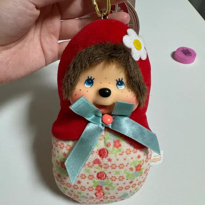 [BUNJANG] Rare Russian Monchhichi Carabiner Keychain / 구하기 힘든 레어 러시아 인형 몬치치 카라비너 키링 판매중 택O