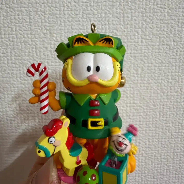 [BUNJANG] Garfield Ornament with Toy Charms / 가필드 오너먼트