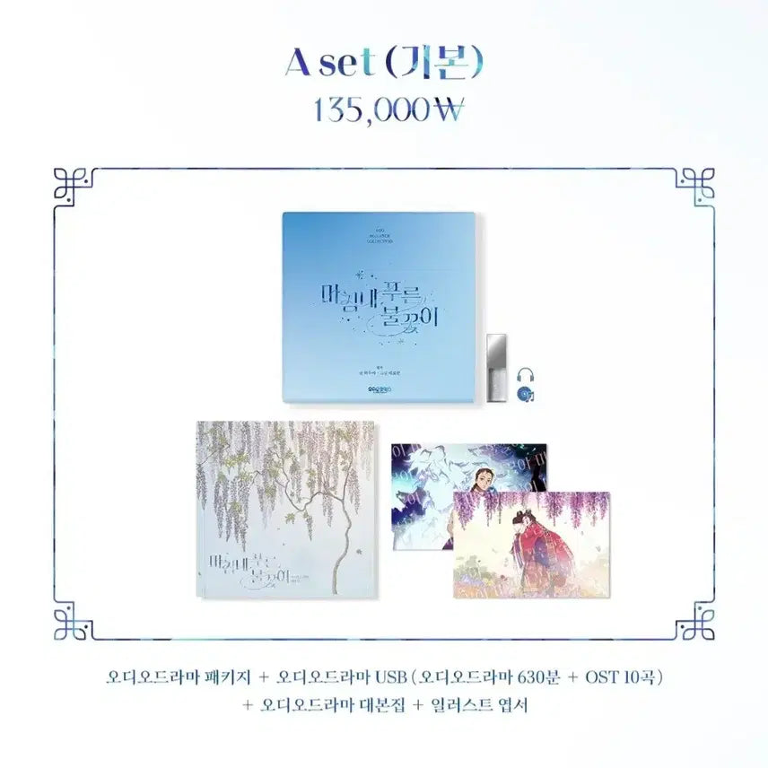 [BUNJANG] Finally, the Blue Flame Audio Drama A Set / 마침내 푸른 불꽃이 오디오 드라마