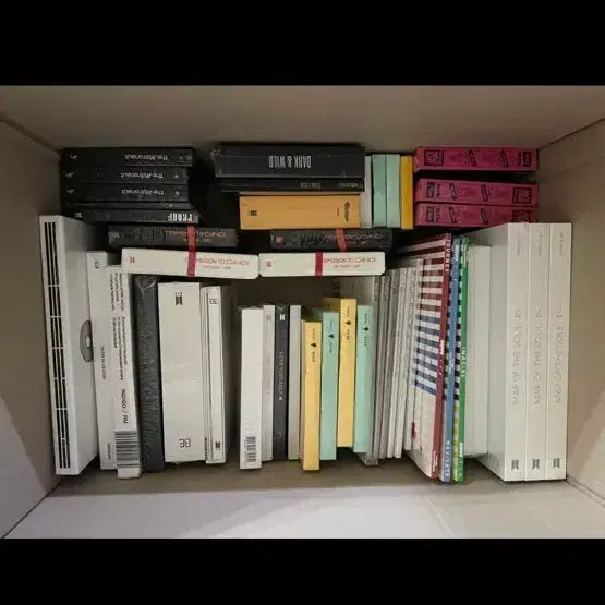 [BUNJANG] BTS Sealed Albums Bundle Set (46 items) / 방탄소년단 bts 미개봉 앨범 46개 일괄