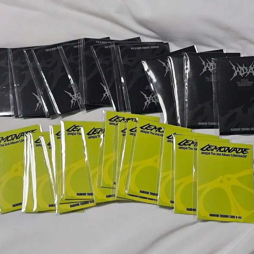 [BUNJANG] Aespa Lemonade Popup Photocard / 에스파 레몬에이드 팝업 트레카 양도(원가이하,현물)