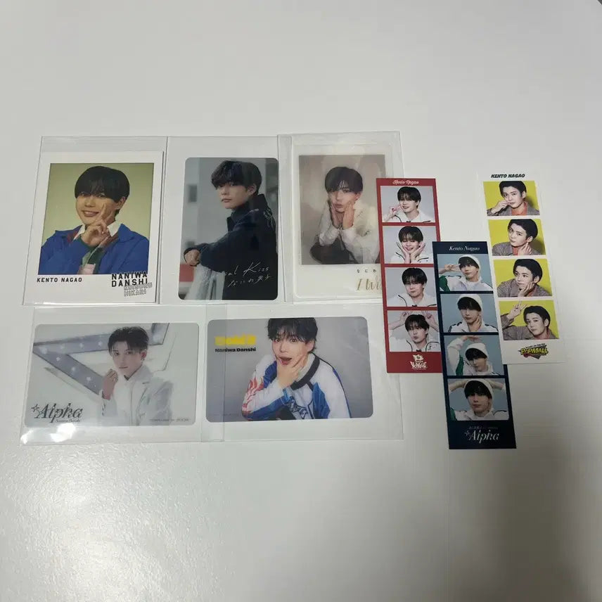 [BUNJANG] Naniwadanshi Kento Nagao Goods Photocard Bundle Set / 나니와단시 나가오 켄토 굿즈 포토 카드 특전 포카 폴라 네컷