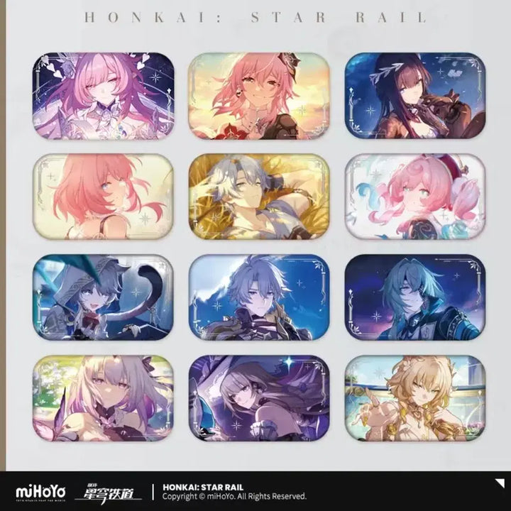 [BUNJANG] Star Rail "Memories of You" Can Badge Set / 10일공구마감) 스타레일 너와 동행한 추억 캔뱃지 키레네파이논아낙사헤르타