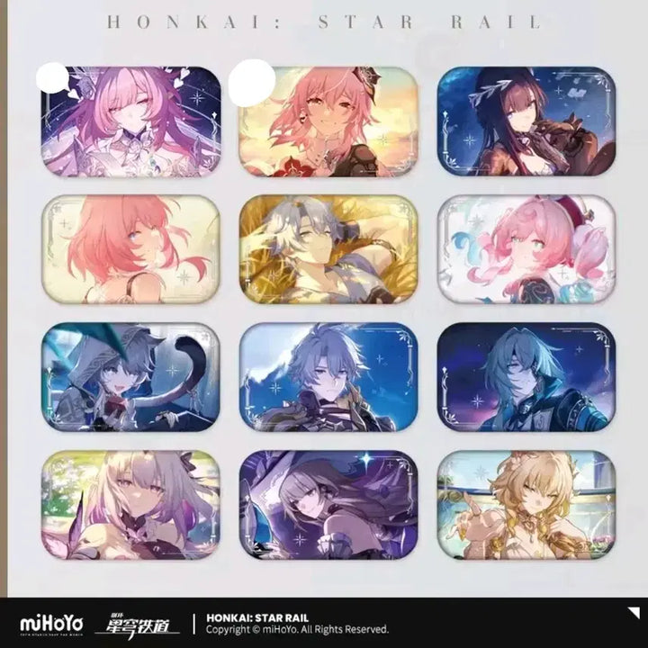 [BUNJANG] Star Rail "Memories of You" Can Badge Set / 10일공구마감) 스타레일 너와 동행한 추억 캔뱃지 키레네파이논아낙사헤르타