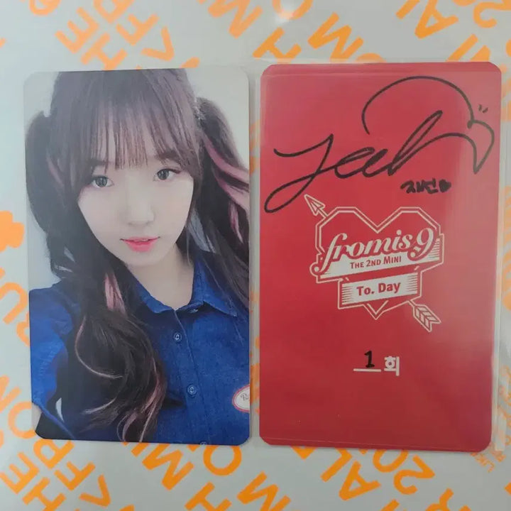 [BUNJANG] fromis_9 Jiheon Promise Meeting Today Photocard / 프로미스나인 노지선 약속회 투데이1회차 팝니다