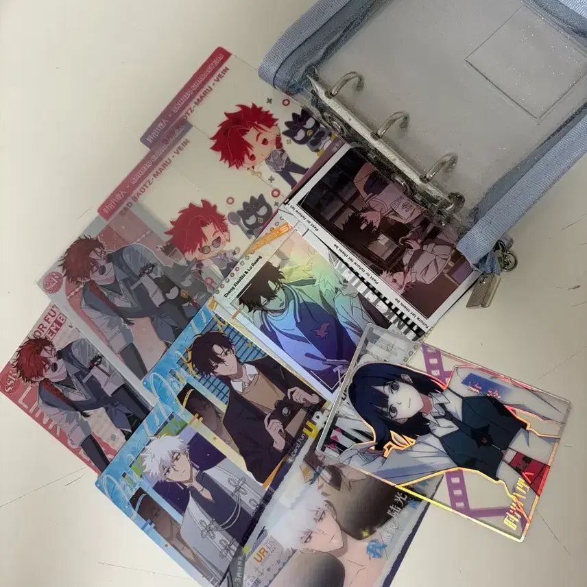 [BUNJANG] VAVAVOOM Sanrio Collaboration Book Card Set - Qing Xiao Xi, Lu Guang, Qiao Ling (Bundle Set) / 일괄 급처) 시광대리인 베인 산리오 콜북 청샤오시 루광 챠오링 카드 포카