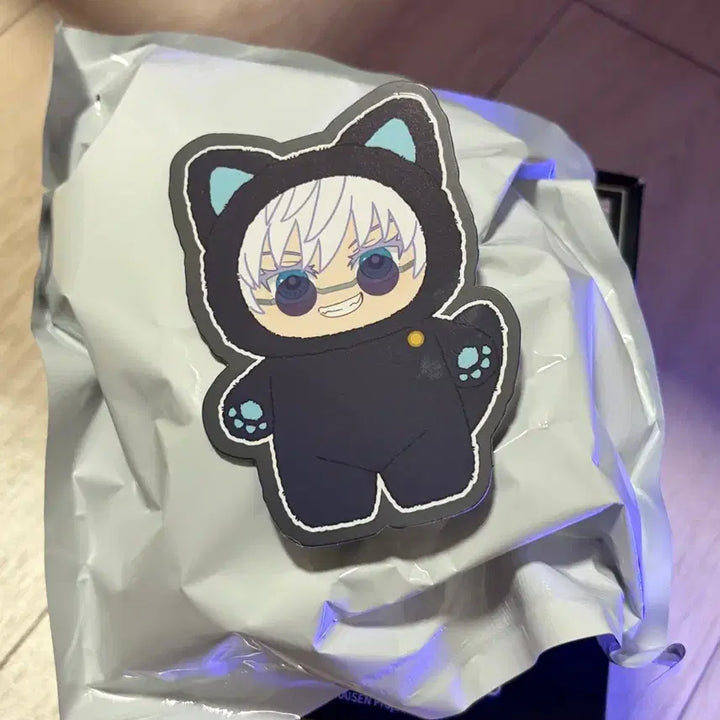 [BUNJANG] Jujutsu Kaisen Gojo Cat Ear Plush / 주술회전 고죠 고양이 귀 인형 새상품