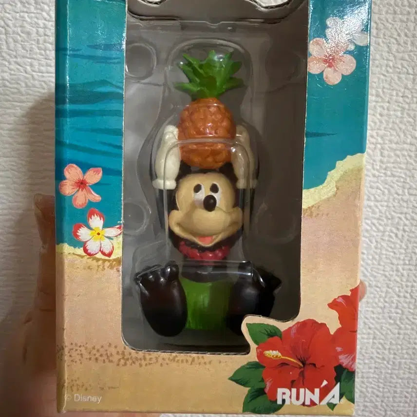 [BUNJANG] Hawaiian Mickey Mouse Figurine / 하와이안 미키마우스피규어