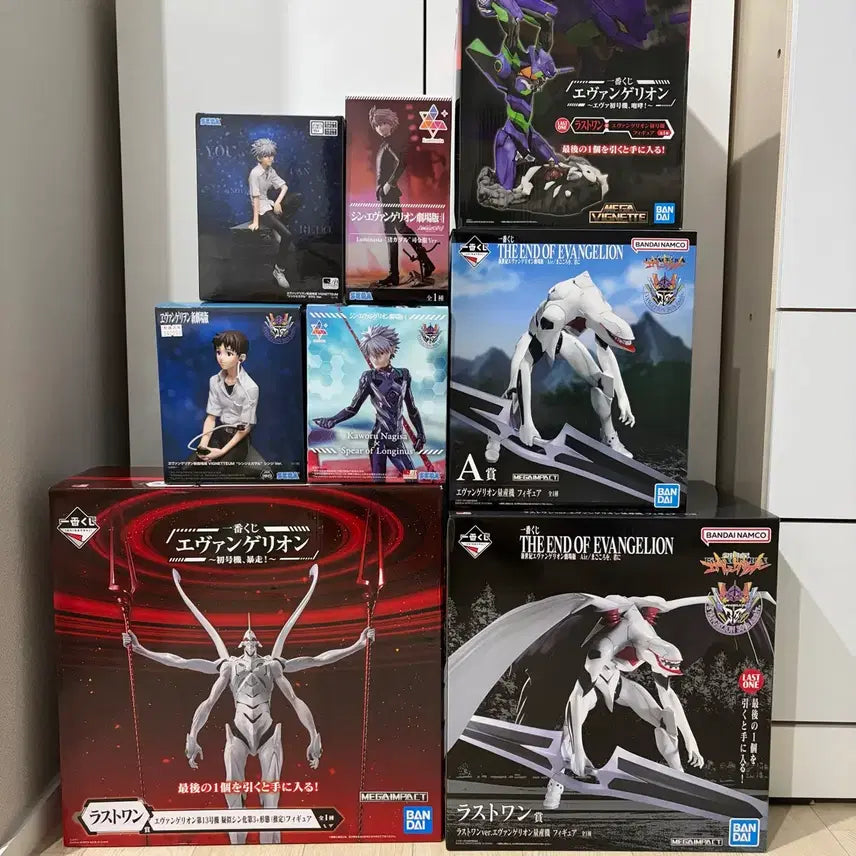 [BUNJANG] Evangelion Ichiban Kuji Sega Figures / [수원 직거래만 가능] 에반게리온 제일복권 세가 피규어